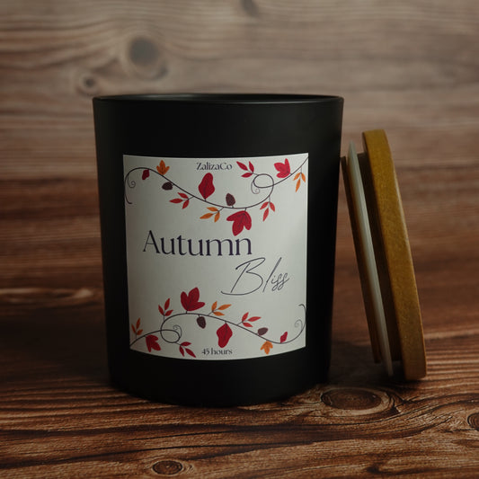 Autumn Bliss candle collection soy wax