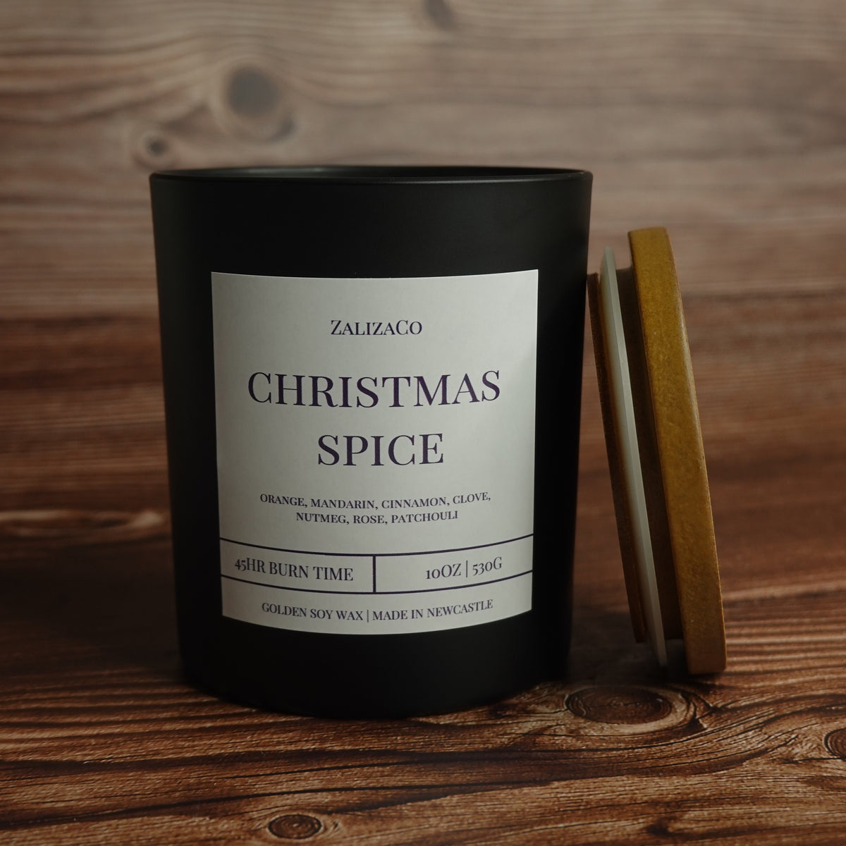 Handmade Newcastle candle vegan friendly