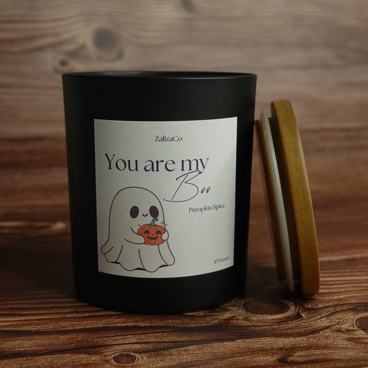 You Are My Boo Halloween candle autumn scents