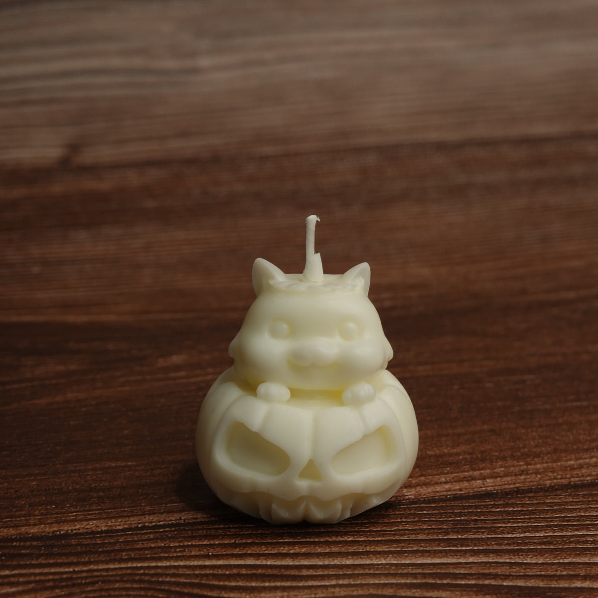 Halloween cat candle set decorative