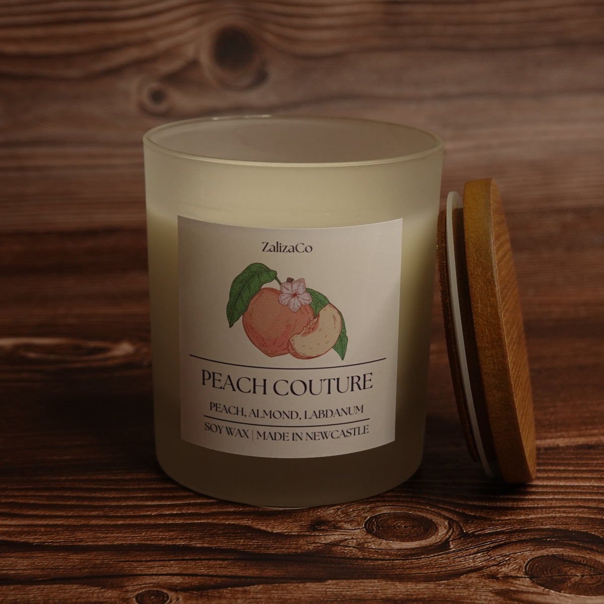 Summer fruit candle graphic fruit label