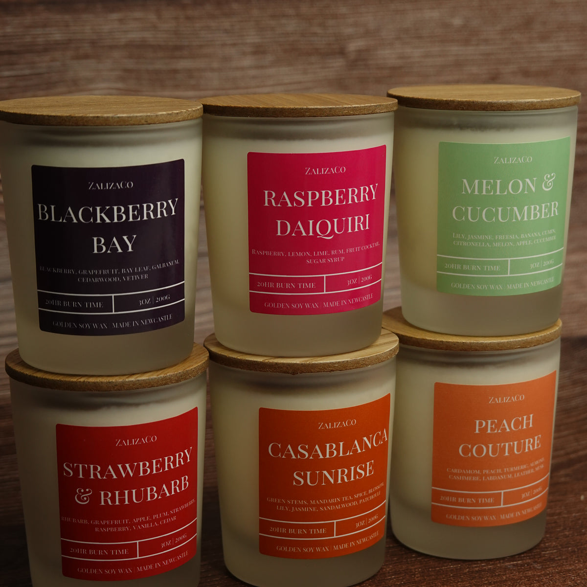 Mini soy candle build your own discovery box