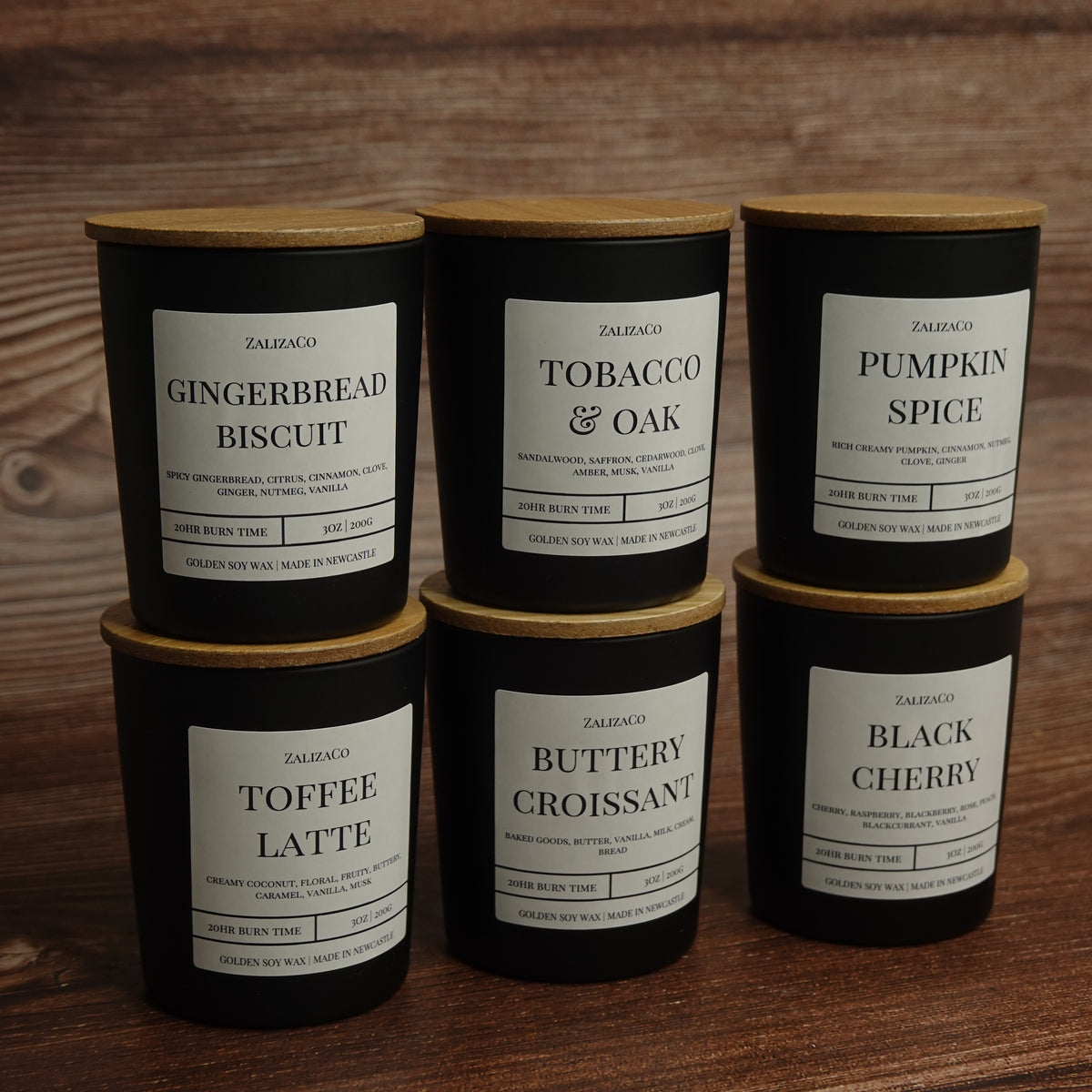 Mini soy candle build your own autumn discovery box